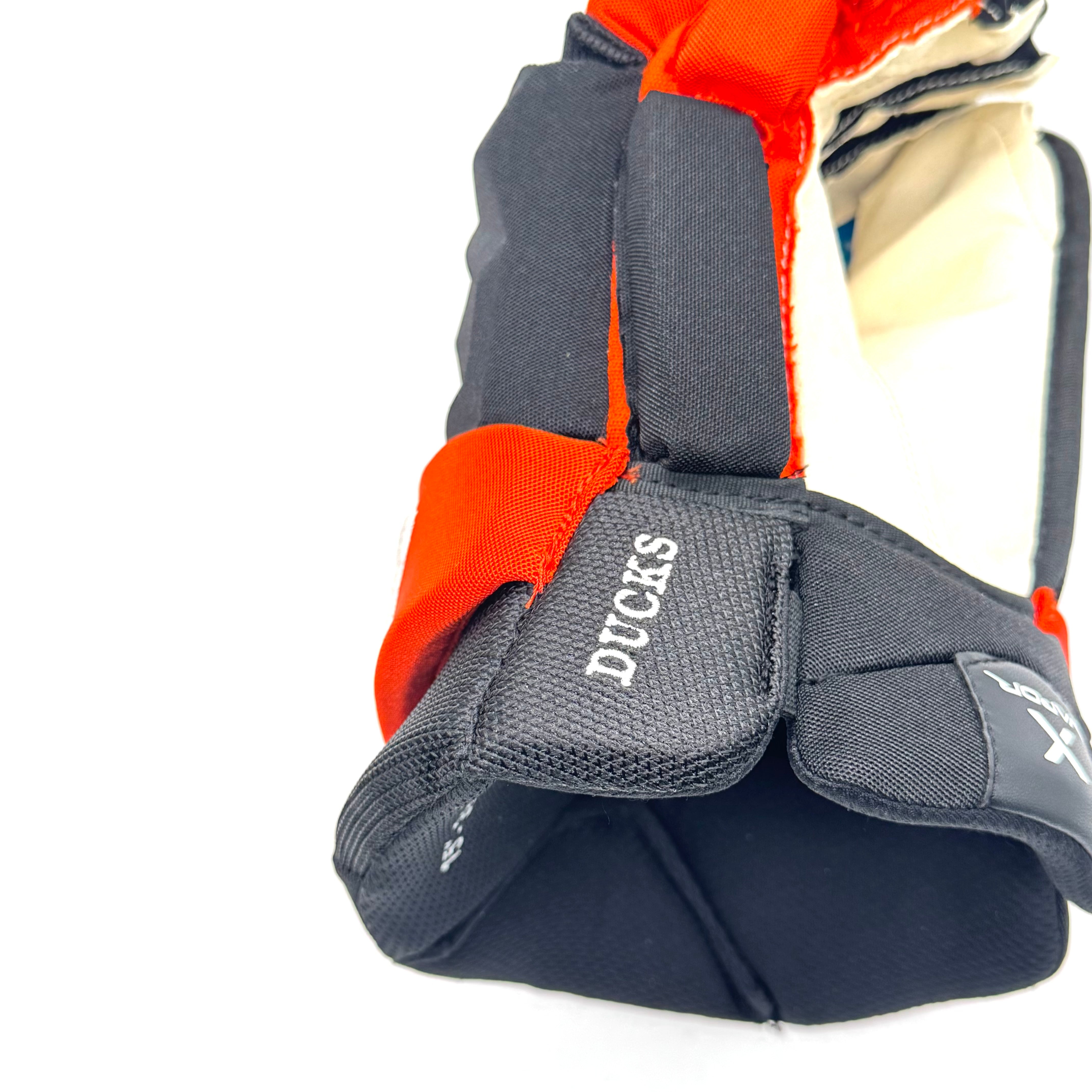 Bauer Vapor Hyperlite - NHL Pro Stock Glove - Anaheim Ducks (Black/Orange)